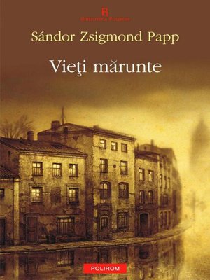 cover image of Vieți mărunte